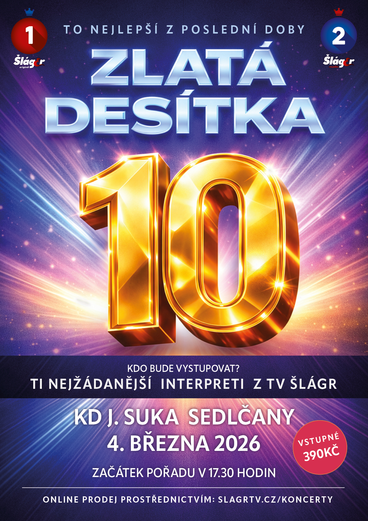 ZLATÁ 10 - TV ŠLÁGR